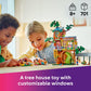 LEGO Friends Friendship Tree House Hangout - Building Toy Playset for Kids, Girls and Boys, Ages 8+ - Pretend Play Gift Idea for Birthdays - with 4 Minidolls and 2 Animal Figures - 42652