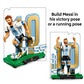 LEGO Editions Lionel Messi – Soccer Legend - Building Set for Boys & Girls, Ages 12+ - Collectible Soccer Gift with Plaque - Kids Bedroom or Shelf Decor - 43015