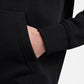 Nike Pull Over Hoodie, Black/Black/White, Medium