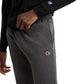 Champion Mens Joggers, Everyday Cotton, Lightweight Lounge Knit For Men, 31" Sweatpants, Granite Heather C Patch Logo, XX-Large US