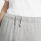 Nike Men's NSW Club Pant Open Hem, Dark Grey Heather/Mattelic Silver/White, 4X-Large