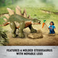 LEGO Jurassic World Dinosaur Missions: Stegosaurus Discovery Building Set - Dinosaur Toys Pretend Play Set with 2 Minifigures for Boys & Girls, Ages 6+ - Gift Ideas for Kids - 76965