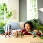 Mattel Jurassic World Wild Roar Stomatosuchus Dinosaur Action Figure Toy, Sounds & Attack & Lights, Scan Code for Digital Play