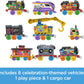 Thomas & Friends Toy Trains Gift Set Thomas’ 7 Days of Surprises, 10-Piece Diecast Vehicles with Cargo for Kids Ages 3+ Years (Amazon Exclusive)