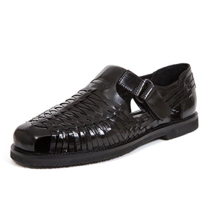 Deer Stags Men's Bamboo2 Sandal, Black, 11.5 US Men's Medium