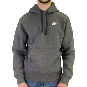 Nike Pull Over Hoodie, Charcoal Heather/Anthracite/White, XL-T