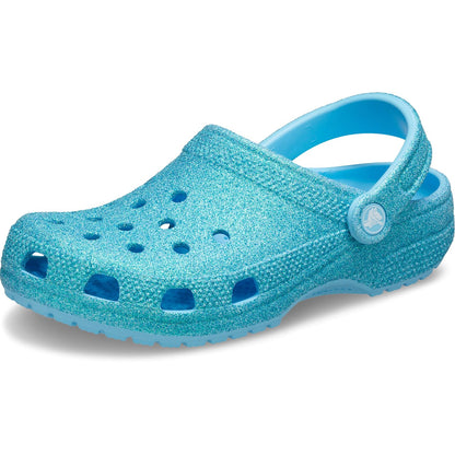 Crocs Classic Glitter Clogs Tinted Glass Men's 5, Women's 7 Medium