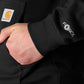 Carhartt Men's Force Relaxed Fit Lightweight Logo Graphic Sweatshirt, Black, X-Large