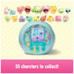 Punirunes, Interactive Digital Toy with 55 Squishy Characters Inside, Reacts to Touch, Color Display, Kids Toys for Ages 5 and up