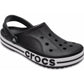 Crocs Bayaband Clog Black/White Men's 9, Women's 11 Medium