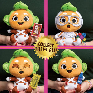 Willy Wonka Oompa Loompa Collectible Plush, Scented Mystery Box, 6.5 inches, Chocolate Factory Character