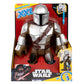 Fisher-Price Imaginext Star Wars Toy The Mandalorian XXL Figure, 16+ Inch Tall Poseable Character with Launcher for Kids Ages 3+ Years