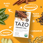 TAZO Tea Bags, Regenerative Organic: Chai Black Tea, Awake English Breakfast Black Tea, & Earl Grey Tea 16 CT (1ea) (Variety Pack)