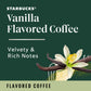 Starbucks Ground Coffee, Vanilla Flavored Coffee, Naturally Flavored, 100% Arabica 1 bag (11 oz)