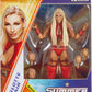 Mattel WWE Elite Collection Action Figure & Accessories, Premium Live Event Charlotte Flair Set, SummerSlam with William Regal Build-A-Figure Parts