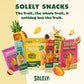 SOLELY - Organic Mango & Blueberry Whole Fruit Gummies (5 Bags per Box) - Real Fresh Fruit - Healthy Snacks for Adults & Kids - Non-GMO, Vegan Snacks, Shelf Stable - 5 Bags (3.5 oz)