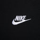 Nike Pull Over Hoodie, Black/Black/White, Medium