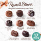 Russell Stover, Assorted Creams in Milk and Dark Chocolate, Chocolate Gift Box, 9.4 Ounce