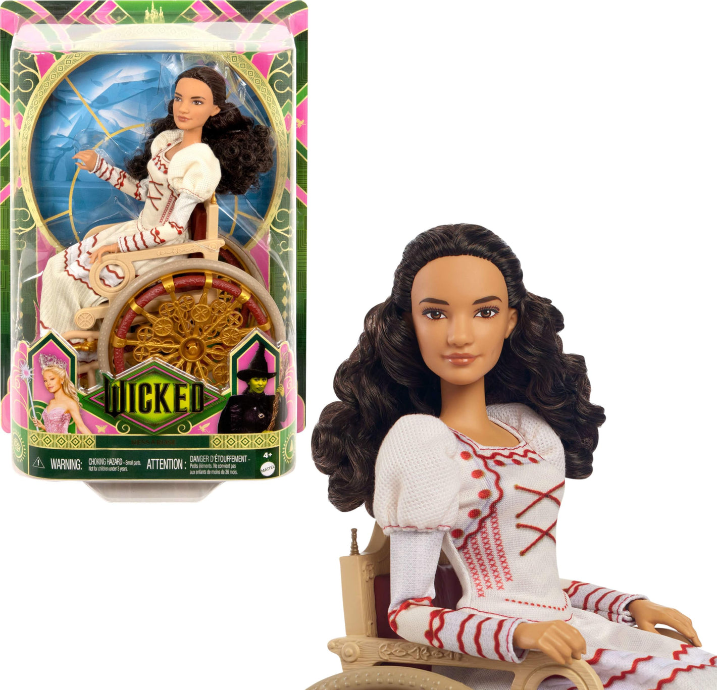 COLLECTIBLE Mattel Wicked Movie Nessa Rose Fashion Doll - Rare URL MISPRINT