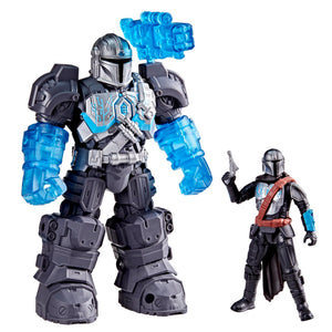 STAR WARS Epic World of Action The Mandalorian Mech Force Suit, 6.5-Inch Mech Suit & 4-Inch Action Figure, Toys for Boys & Girls Ages 4+