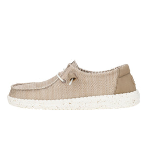 HEYDUDE Wendy Stretch Sox Walnut Size 7, Women’s Shoes, Women’s Slip-on Loafers, Comfortable & Light-Weight
