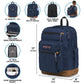 JanSport Cool Backpack, with 15-inch Laptop Sleeve - Large Computer Bag Rucksack with 2 Compartments, Ergonomic Straps, Loden Frost