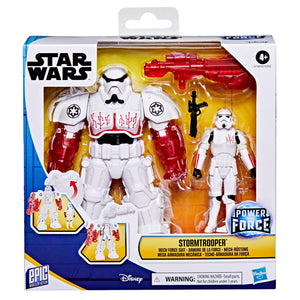 STAR WARS Epic World of Action Stormtrooper Mech Force Suit, 6.5-Inch Mech Suit & 4-Inch Action Figure, Toys for Boys & Girls Ages 4+