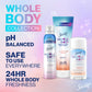 Secret Whole Body Deodorant Dry Feel Cream + Absorbs Sweat for Women, Light & Fresh Scent, Aluminum Free Deodorant, 72 HR Odor Protection, 3.0 oz