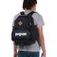 JanSport Seattle Pack – Durable Backpack with Main Compartment, Dual Water Bottle Pockets, Lined Laptop Sleeve, Black