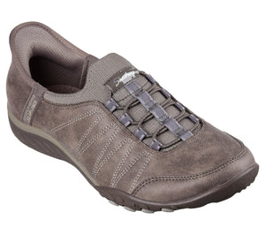 Skechers Women's Hands Free Slip-Ins Breathe Easy - Home Body, DKTP, 9.5