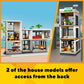 LEGO Creator 3 in 1 Modern Toy House - Kids Toy Building Set with 3 Building Options for Boys & Girls, Ages 9+ - with 2 Minifigures for Pretend Play - Gift Idea for Birthday - 31153