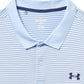 Under Armour Mens Matchplay Printed Golf Polo Nimbus Blue/Midnight Navy/Midnight Navy 4X-Large Regular