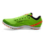 Brooks Draft XC Supportive Cross-Country Running Shoe - Green Gecko/Red Orange/White - 10.5 Mens/12 Womens Medium