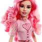 Mattel Disney Descendants: The Rise of Red Singing Bridget, Young Queen of Hearts Doll in Movie-Inspired Clothes, Sings “Shuffle of Love” in English