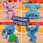 Disney Stitch Collectible Figure Set with Accessories, 11-Pieces, 2-inch Figurines, Collectible Toys, Home Decoration, Kids Toys for Ages 3 Up by Just Play