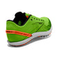 Brooks Draft XC Supportive Cross-Country Running Shoe - Green Gecko/Red Orange/White - 10.5 Mens/12 Womens Medium