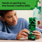 LEGO Minecraft The Creeper Kids Building Toy - Minecraft Toy for Boys & Girls, Ages 10+ - Room Decor for Gamers -W/ 1st Version Minifigure - Gift for Birthdays - 21276