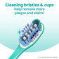Colgate 360 Deep Clean Soft Toothbrush for 4 in 1 Bacterial Removal, Features Floss Tip Bristles and Tongue Cleaner, 4 Count