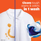 Tide PODS laundry detergent pacs, 3-in-1 Stain Remover, Odor Fighter, Color Protector, 112 Count, HE compatible, Clean Breeze Scent