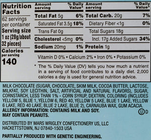 M&M's Milk Chocolate Easter Candy Jar (62 Oz.)