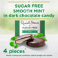 RUSSELL STOVER Sugar Free Dark Chocolate Mint Patties Candy, 2 oz. bag (Pack of 10)