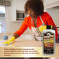 Parker & Bailey Furniture Cream, Floor & Furniture Cleaner, Quick Shine Restorer for Cabinets, Tables & Surfaces, 16 oz.