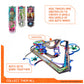 HEX Bots Nano Land, Sensory Toys for Kids & Cats with Over 40 Pieces & 3 Nano Bots, Toy Playsets & Mini Robot Toy for Kids Ages 3 & Up, Batteries Included