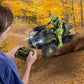 NKOK Halo Infinite: Gungoose & Master Chief 2.4 GHz Radio Control - W/Turbo Boost, Gungoose Vehicle W/Master Chief (762), Working Lights, Battery Powered, Officially Licensed, Ages 6+