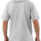 Carhartt Men's Dearborn Loose Logo T-Shirt, Heather Grey, XX-Large
