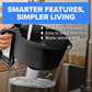 Brita Small 6 Cup Denali Water Filter Pitcher with 1 Brita Standard Filter, Made Without BPA, Transparent Teal