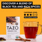 TAZO Tea Bags, Regenerative Organic: Chai Black Tea, Awake English Breakfast Black Tea, & Earl Grey Tea 16 CT (1ea) (Variety Pack)