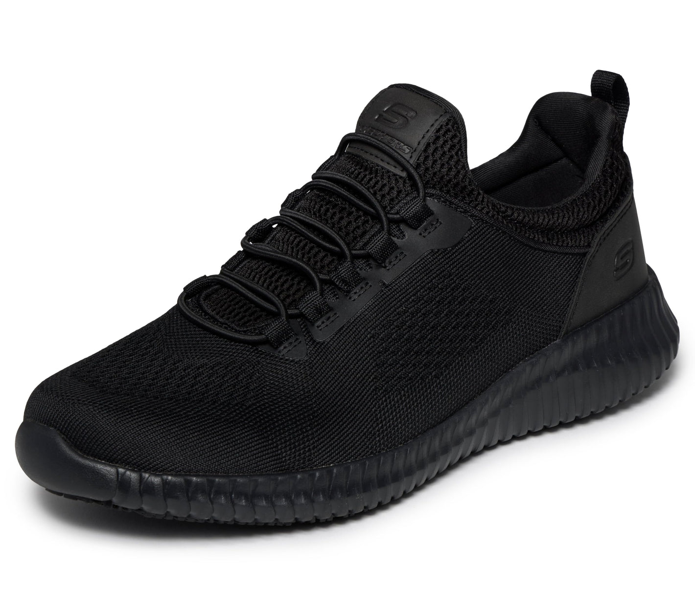 Skechers Men's Work Cessnock Food Service Shoe, Black, 13 Wide