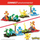 MEGA Pokémon Building Toys Set Kanto Region Team with 130 Pieces, 4 Poseable and Articulated Characters, 2 Inches Tall, for Kids