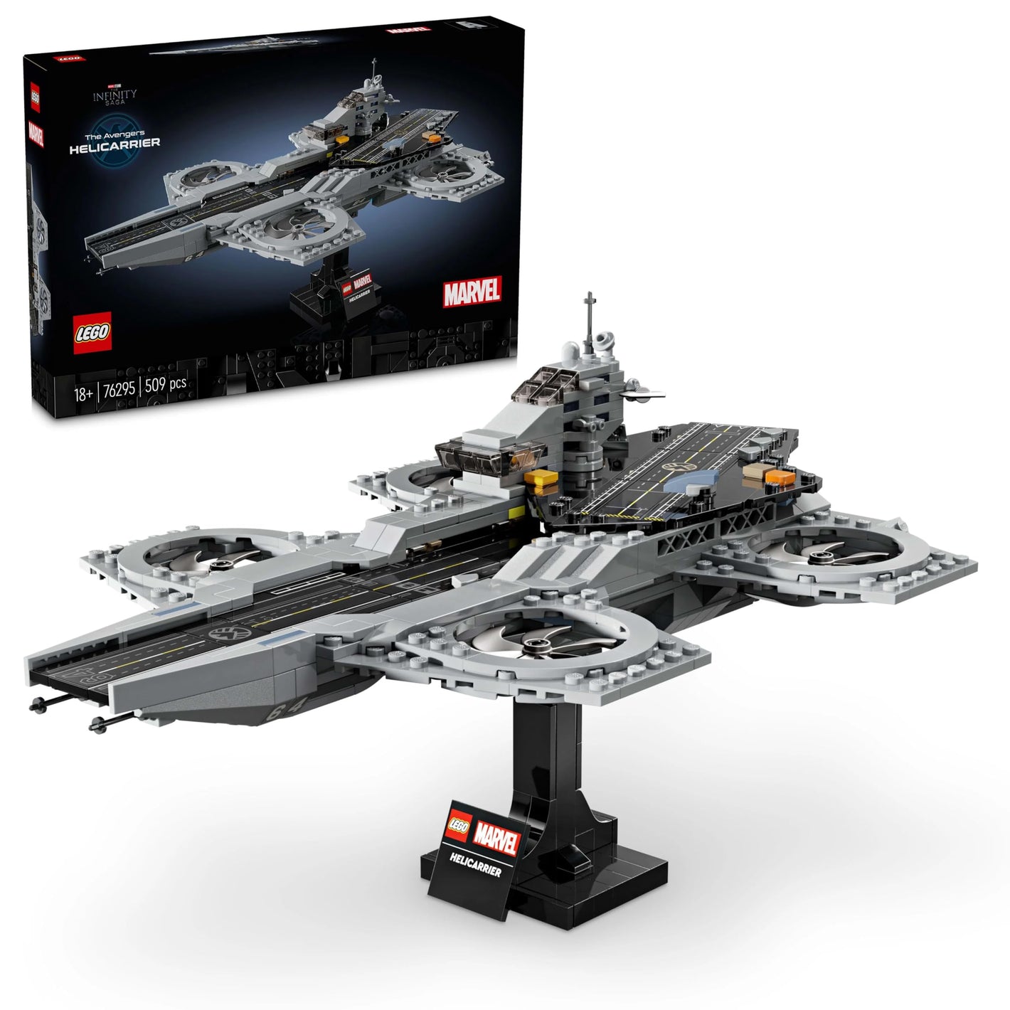 LEGO Super Heroes: The Avengers Helicarrier (76295) — Like New